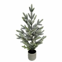 Holiday Home Frosted Christmas Tree Perspective: Main