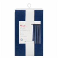Everyday Living Rocklin Single Window Panel - Blue Perspective: Main