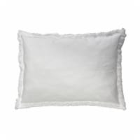 HD Designs Stonewash Cotton Decor Pillow - White