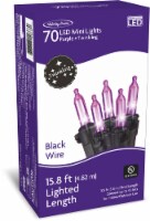 Holiday Home® 70 ct Halloween Purple LED Mini Twinkle Lights Perspective: Main