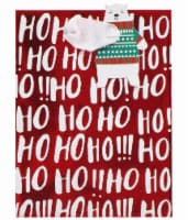 Holiday Home Ho Ho Ho Holiday Gift Bag Perspective: Main