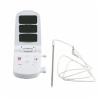 Taylor® Digital Wired Probe Timer Thermometer - White, 1 ct - Kroger