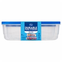 Kroger® BPA-Free Durable Plastic Food Storage Container With Lid Set - 2 pack 16 & 29 cup