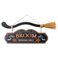 Holiday Home Broom Parking Halloween Wall Decor Perspective: Main