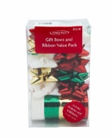 Holiday Home® Gift Bows and Ribbon Value Pack - Winter Wishes Perspective: Main