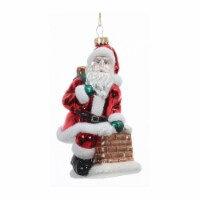Holiday Home Santa Chimney Christmas Ornament Holiday Decor Perspective: Main