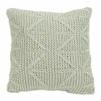 HD Designs Diamond Knit Decor Pillow - Beige