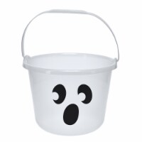 Holiday Home Surprised Ghost Halloween Treat Bucket Perspective: Main