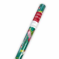 Holiday Home 30" Santa in Space Christmas Gift Wrap Perspective: Main