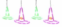 Holiday Home LED Neon Light Set Witch Hat Perspective: Main