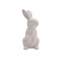 Holiday Home® Easter 8in Ceramic Bunny Decoration - White Perspective: Main