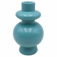 Holiday Home® Easter 6in Ceramic Candle Holder - Blue Perspective: Main