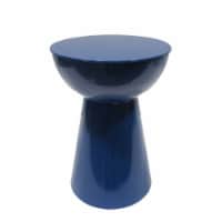 HD Designs Outdoors Metal Hourglass Stool - Blue Perspective: Main