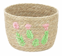 HD Designs Seagrass Basket With Stem Flowers Small Perspective: Main