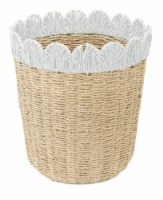 HD Designs Scallop Basket Large - White Perspective: Main