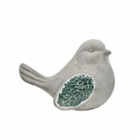 HD Designs Outdoors Mosaic Bird Statue - Green Perspective: Main