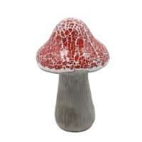 HD Designs Outdoors Mosaic Mushroom A Statue - Red Perspective: Main