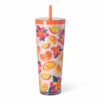 Everyday Living® Tumbler - Citrus Floral Perspective: Main