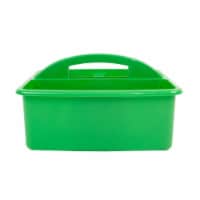 Office Works 3 Compartment Caddy - Green Perspective: Main