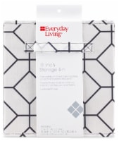 Everyday Living Octagon Fabric Drawer - Black Perspective: Main