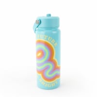 Everyday Living Stainless Steel Water Bottle - Blue Wave Perspective: Main