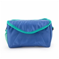 Everyday Living® Cube Lunch Bag - Blue Perspective: Main