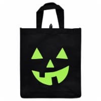 Holiday Home Black Pumpkin Treat Bag Perspective: Main