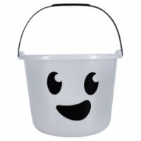 Holiday Home Ghost Glow in the Dark Treat Bucket Perspective: Main