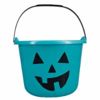 Holiday Home Teal Pumpkin Treat Bucket Perspective: Main