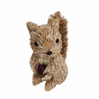 Holiday Home 4.9 Inch Rattan Squirrel Perspective: Main