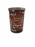 HD Designs Frosted Jar Candle - Harvest Red Perspective: Main