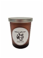HD Designs Jar Candle Solid Frosted Glass - Harvest Spice Autumn Afternoon Perspective: Main