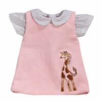 Sophia's - 15  Doll - Giraffe Jumper & Polka Dot Blouse & Paper bag - Pink