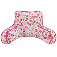 Sophia's - 18  Doll-Floral Print Back Rest Pillow - Hot Pink