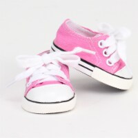 Sophia's Light Pink Canvas Sneaker Shoe with Laces