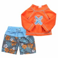 Sophia's Doll Clothes Surf Shirt & Floral Swim Trunks Set for 18  Boy Dolls