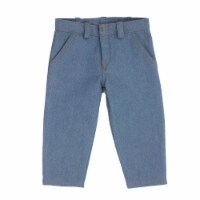 Sophia's High Rise Loose Fit Jeans for 18  Dolls, Blue