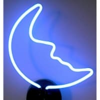 Neonetics Indoor Decoratives Blue Moon Neon Sculpture