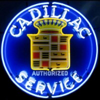 Neonetics Home Indoor Pub Restaurant Hotel Room Decorative Cadillac Service Neon Sign