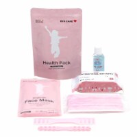 Offex Health Pack All-in-One Personal Protection Kit for Adults 12+ Years - Pink