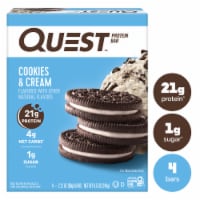 Quest Cookies & Cream Protein Bars Perspective: Main