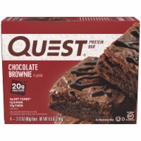 Quest Chocolate Brownie Protein Bars Perspective: Main