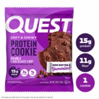 Quest Double Chocolate Chip Protein Cookie Perspective: Main