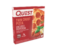 Quest Thin Crust Uncured Pepperoni Frozen Pizza
