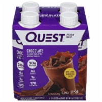 Quest™ Ready to Drink Chocolate Protein Shakes Perspective: Main