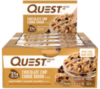Quest® Chocolate Chip Cookie Dough Protein Bars Perspective: Main