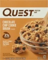 Quest® Chocolate Chip Cookie Dough Flavor Protein Bars Perspective: Main