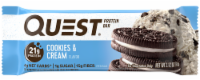 Quest Cookies & Cream Protein Bars Perspective: Main