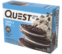 Quest Cookies & Cream Protein Bars Perspective: Main