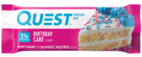 Quest Birthday Cake Protein Bars Perspective: Main